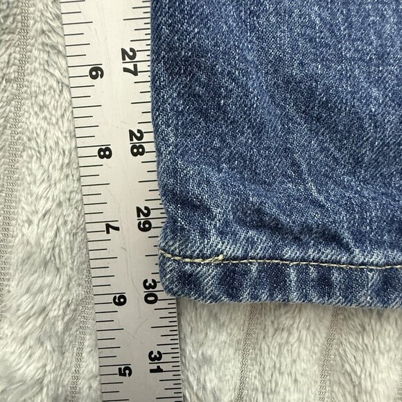 Dickies Carpenter Jeans Mens 34x30 Straight Utility Workwear Blue Cotton Denim - Picture 7 of 10